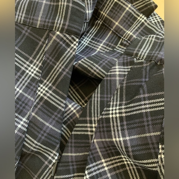 Garage plaid pleated mini skirt size M NEVER WORN - Picture 3 of 6